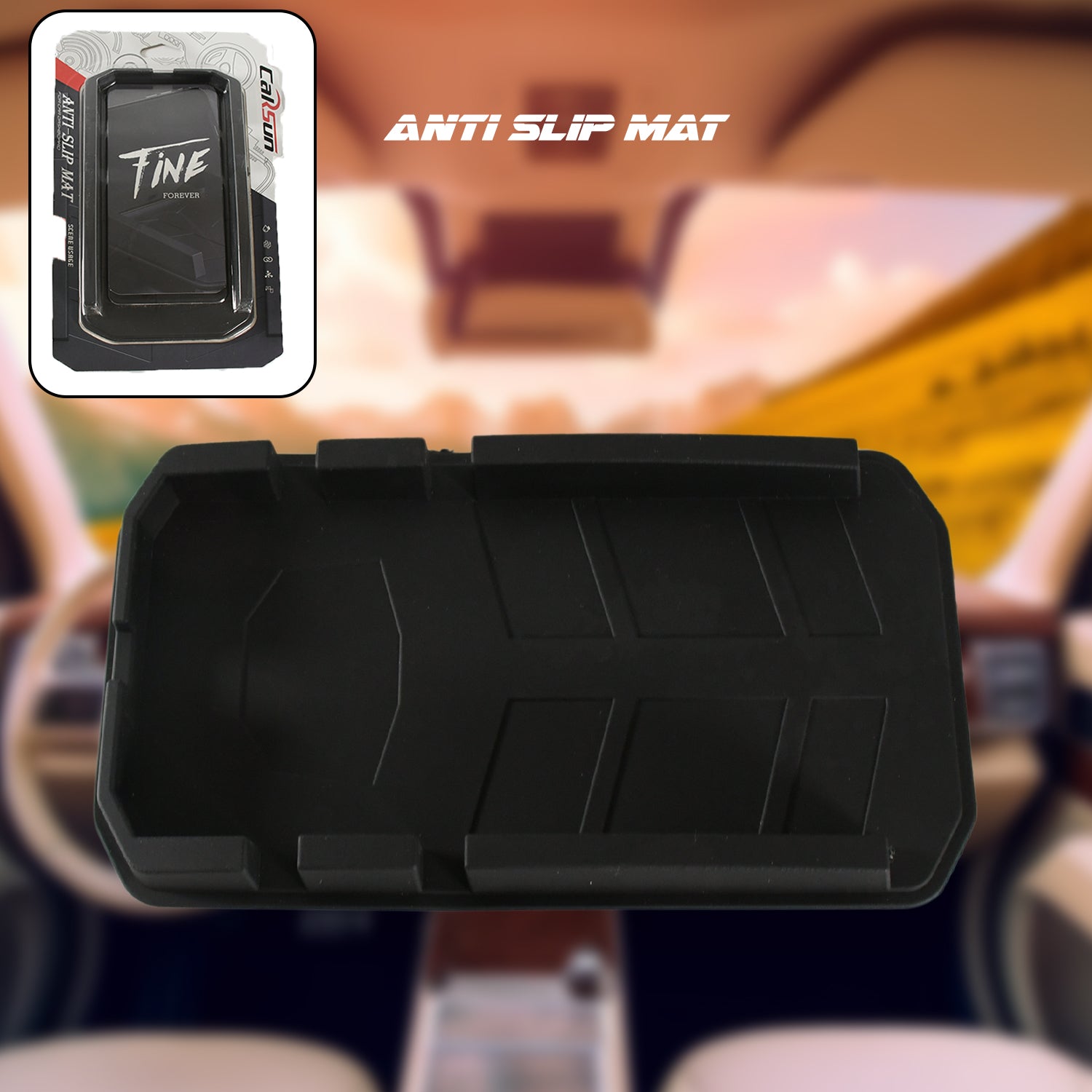 Multipurpose Car Mobile Holder for Dashboard, Anti-slip Durable Silicone Tray Dashboard Pad Storage Mat, Cell Phone Holder, Sun Glasses Stand, GPS Navigation Holder For Car Multipurpose Car Mobile Holder for Dashboard, Anti-slip Durable Silicone Tray Dashboard Pad Storage Mat, Cell Phone Holder, Sun Glasses Stand, GPS Navigation Holder For Car